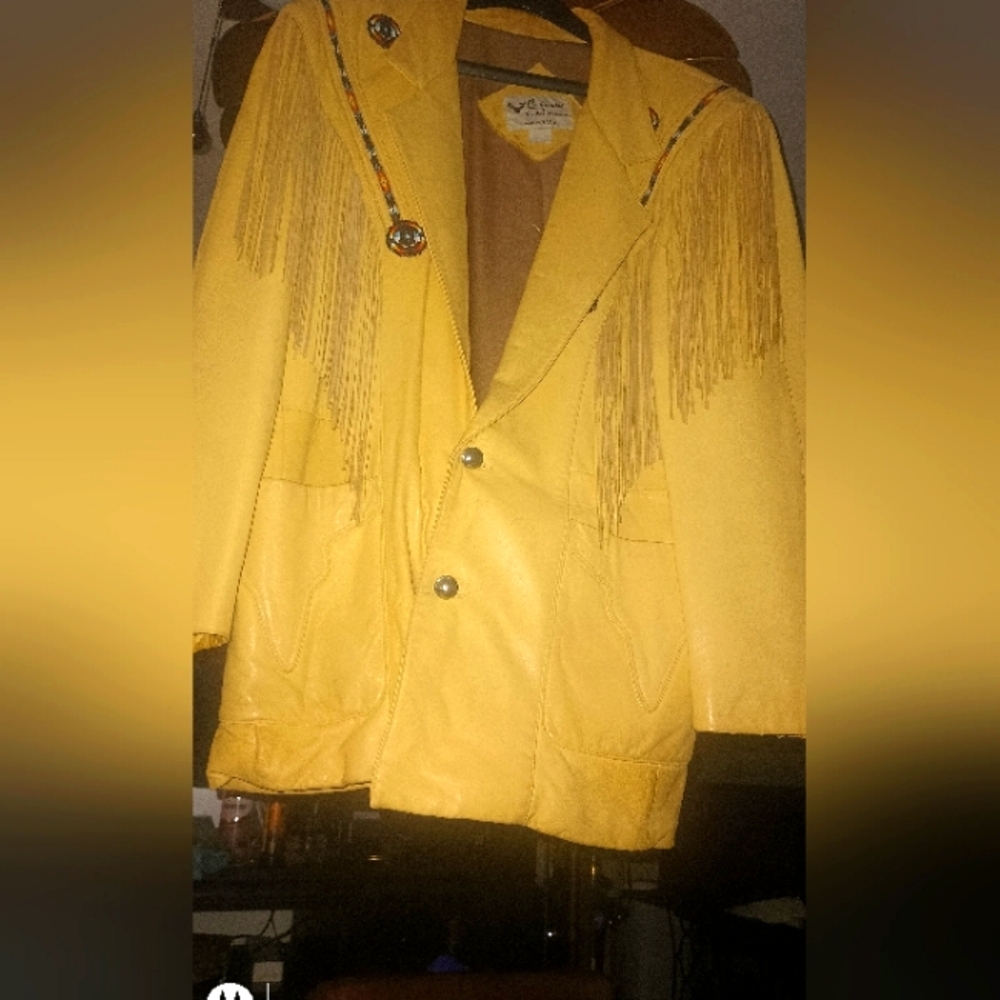 Vintage leather jacket